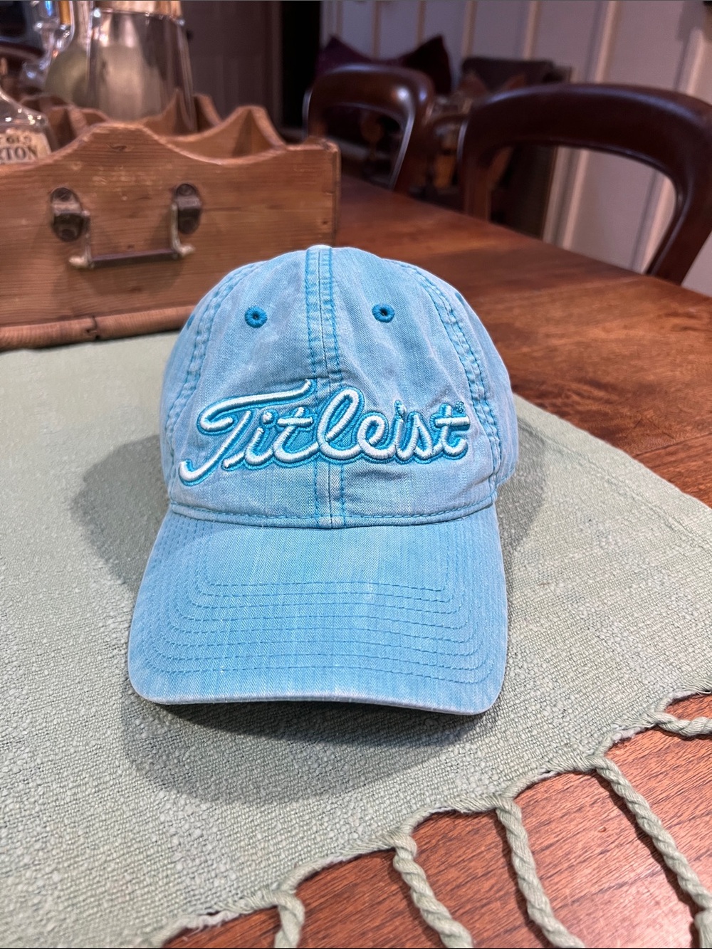 Titleist Blue Embroidered Baseball Cap